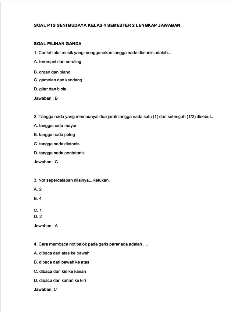 3 Kesalahan Fatal Saat Mengerjakan Soal Seni Budaya Kelas 4 di 2026, Hindari!