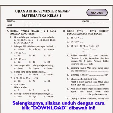 5 Rahasia Soal PTS Matematika Kelas 4 Semester 1 yang Wajib Tahu Sebelum Ujian 2026