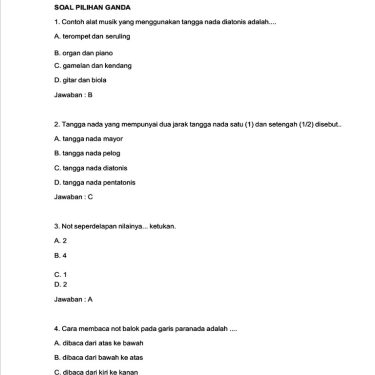 7 Cara Jitu Kuasai Soal Seni Budaya Kelas 4 SD di 2026 yang Terbukti Efektif