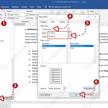 3 Cara Mengubah Ukuran Salah Satu Kertas di MS Word, Ternyata Semudah Ini