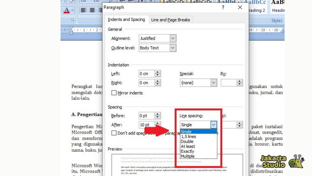Cara Mengatur Spasi di Microsoft Word agar Dokumen Terlihat Profesional