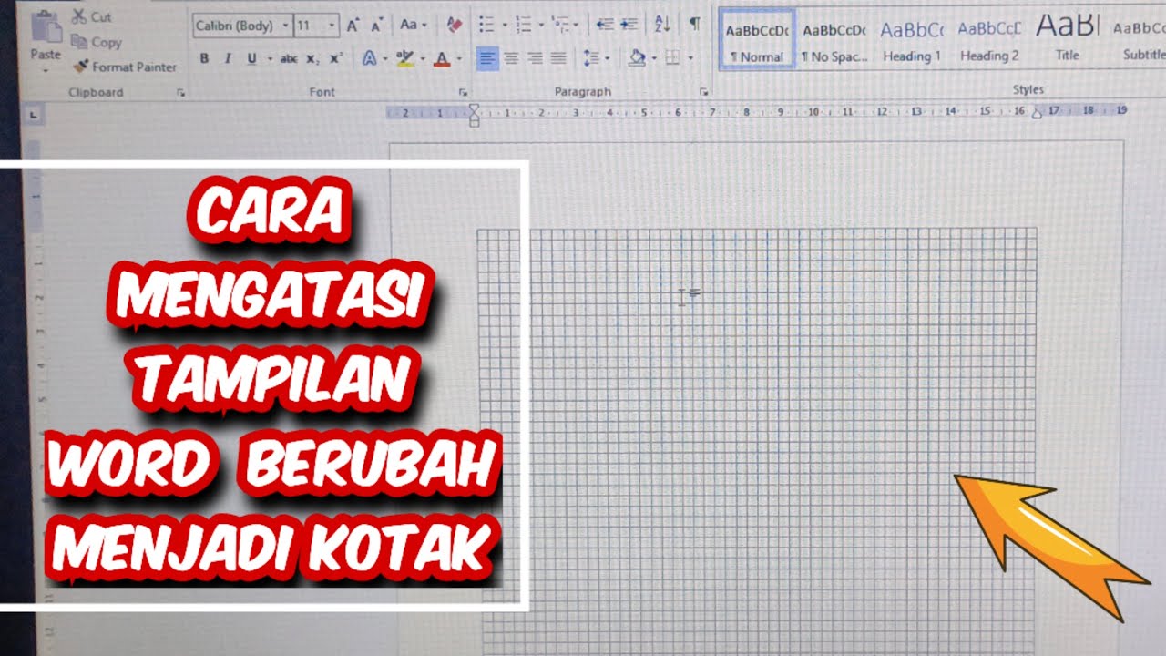 Cara Mengatasi Word Berubah Kotak Kotak Saat Mengatur Spasi, Ternyata Ini Penyebab dan Solusinya yang Wajib Kamu Tahu