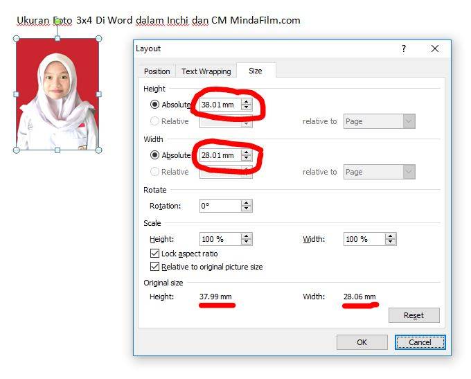 Cara Mengubah Ukuran Poto 3×4 Word Ternyata Semudah Ini, Ikuti 7 Langkah Rapi Biar Cetak Foto Estetik