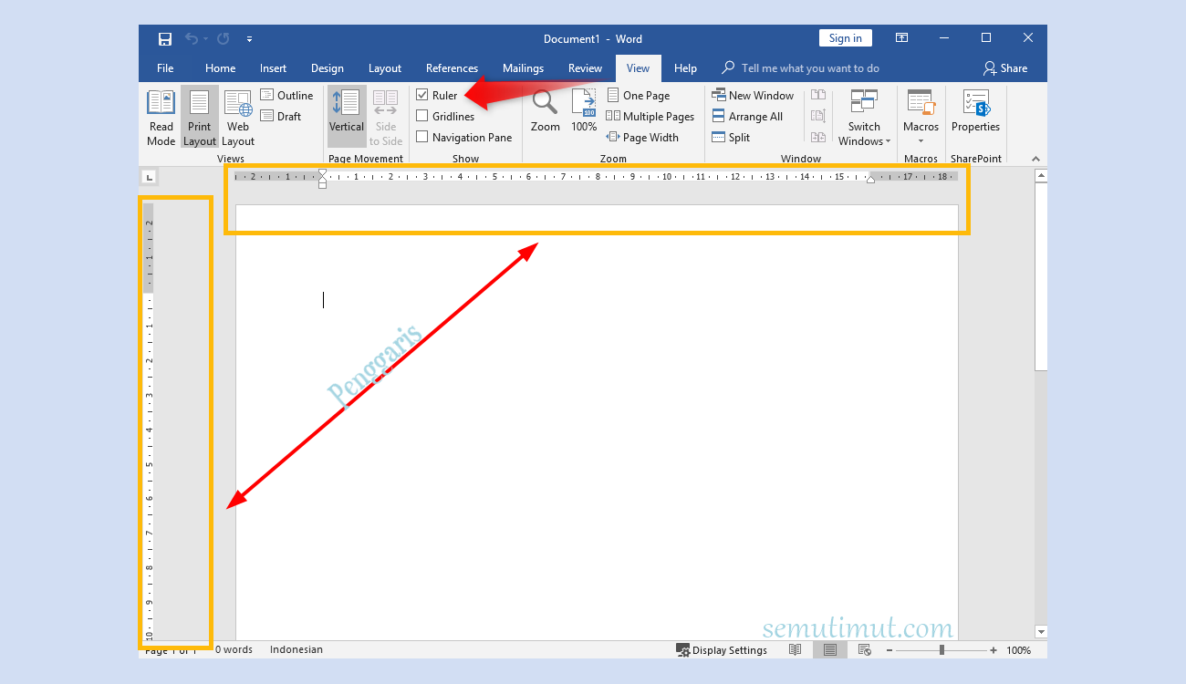 Cara Mengubah Ukuran Ruler pada MS Word 2013 Ternyata Semudah Ini dan Jarang Diketahui Banyak Orang