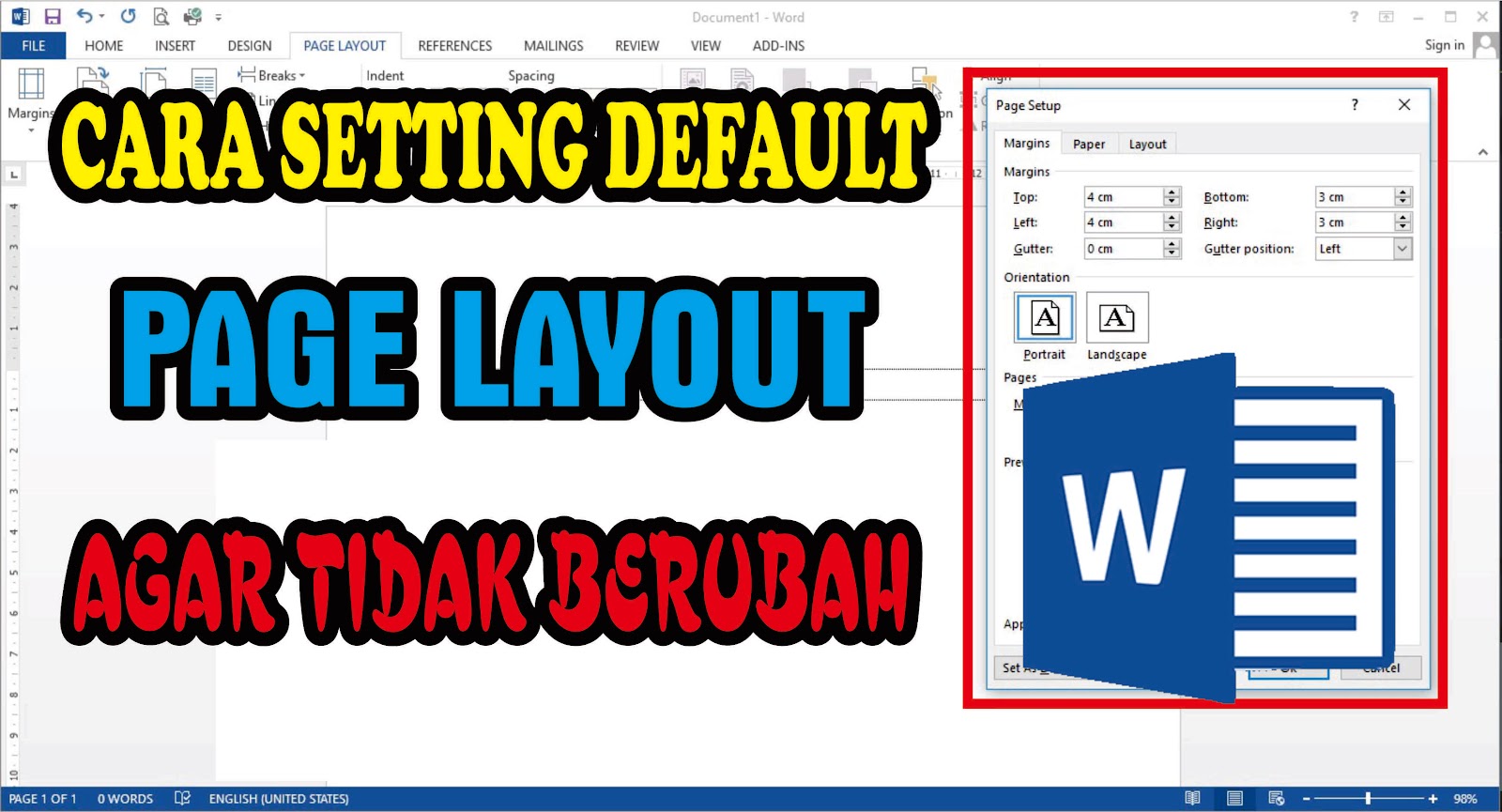 Terbukti! Cara Cepat Hilangkan Garis Merah di word 2013 berubah setting Sebelum Terlambat