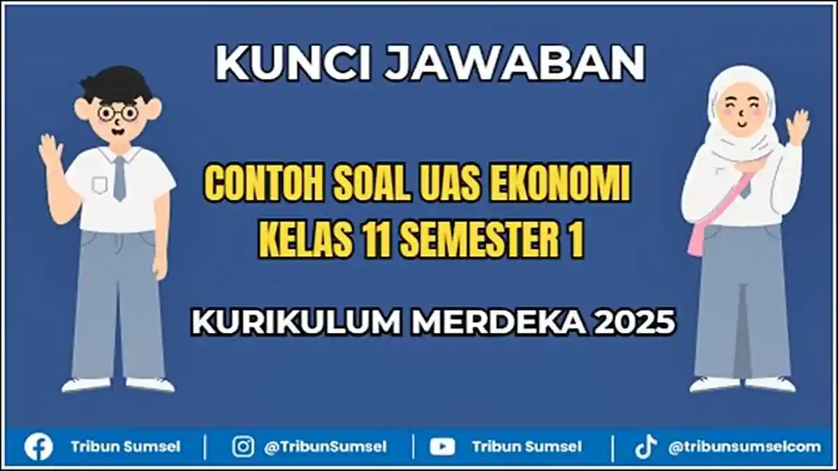 25 Contoh Soal UAS Ekonomi Kelas 11 Semester 1 Kurikulum Merdeka 2025