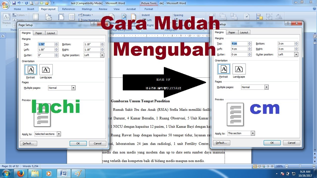 Menguasai Pengaturan Satuan di Microsoft Word Panduan Lengkap Mengubah cm