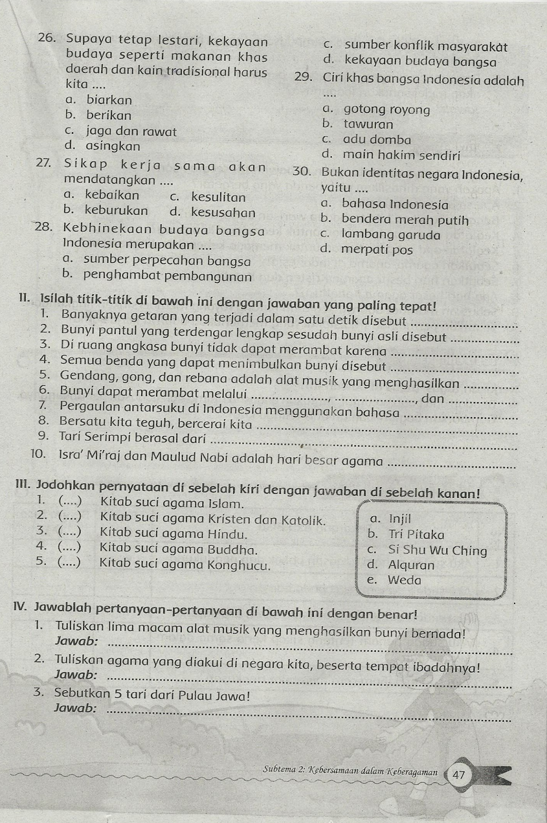 Rahasia Juara Timnas Indonesia Ternyata Ada di Soal Tema 1 Sub Tema 2 Kelas 4 Rahasia Juara Timnas Indonesia Ternyata Ada di Soal Tema 1 Sub Tema 2 Kelas 4