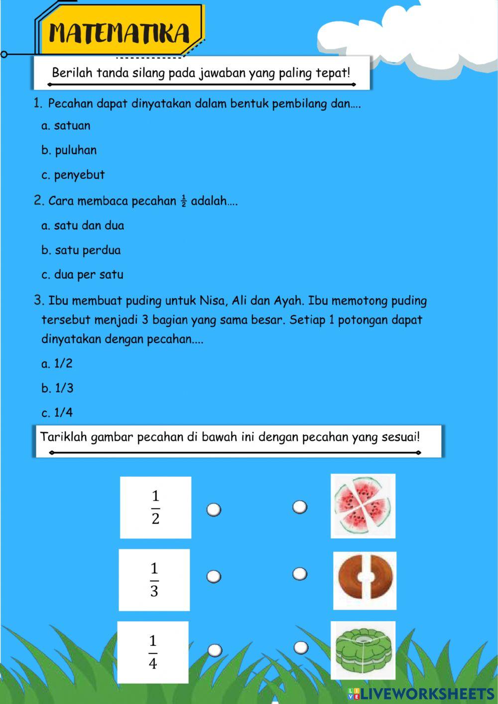 Rahasia Sukses Belajar Latihan Soal Kelas II Tema 7 Subtema 1 Agar Nilai Melejit